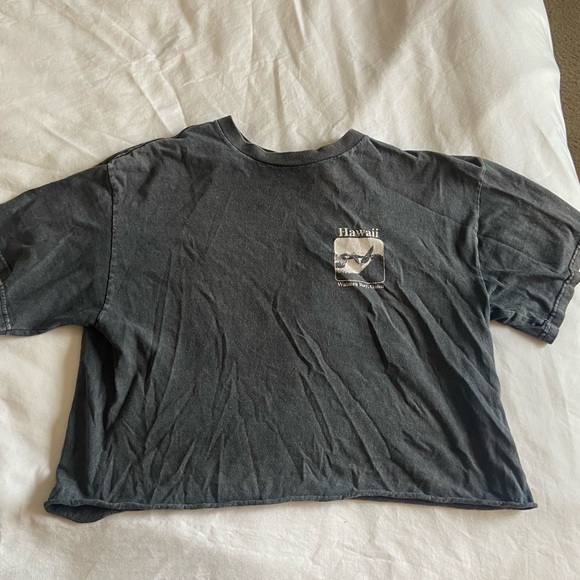 Grey Brandy Melville Graphic - Picture 1 of 3